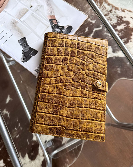 Ежедневник в обложке YellowCroc