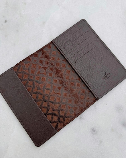 Обложка на паспорт DarkBrown