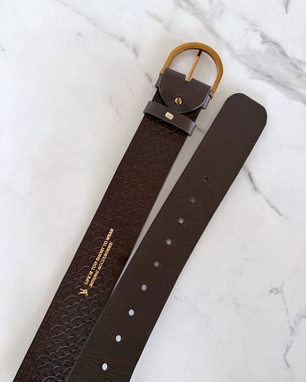 Ремень женский Galah DarkBrown
