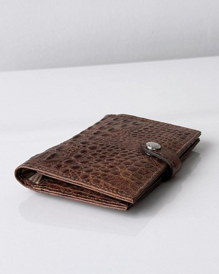 Обложка на паспорт BrownCroc