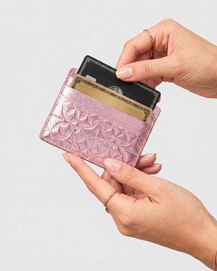 Футляр для визиток GlitterPink